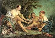 Francois Boucher Diana Resting after her Bath painting